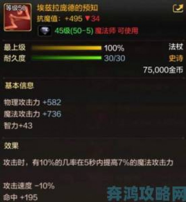 早报|DNF 手游魔道学者该堆智力还是魔法攻击属性