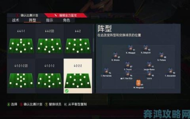 更新|《FIFA 23》战术板全面深度攻略