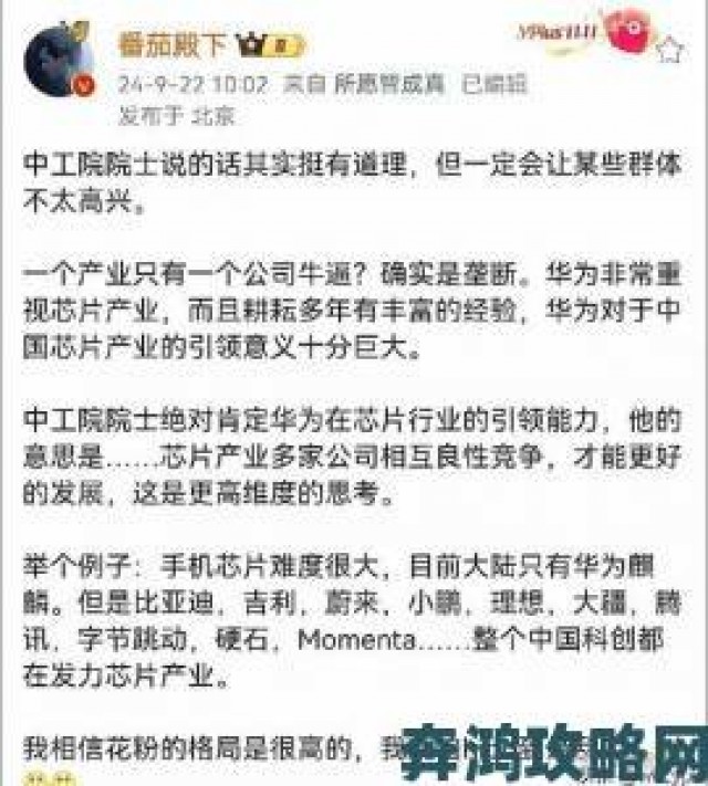 动态|华为轮值董事长：弃用国产芯片，差距将永恒存在