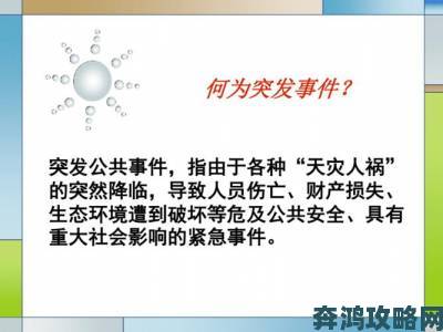 钢岚第六章突发事件汇总及应对攻略