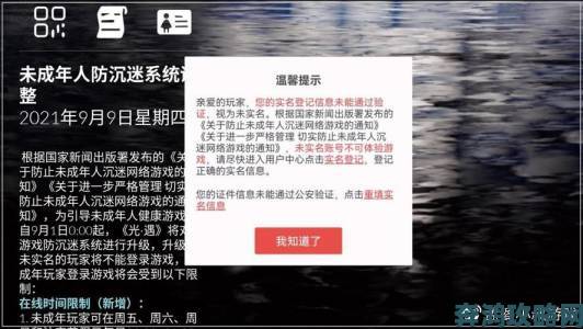 实名认证游戏防沉迷系统举报途径10000个有效实名认证游戏必看攻略