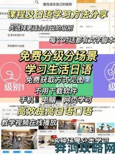 久久日文中文字幕乱码全场景应对：从网页到本地播放教学