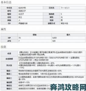 《世界弹射物语》拉杰尔特的实力评估