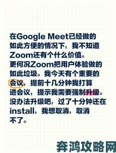 Zoom人与Zoom大吗深度对比用户体验实测报告揭示背后差异